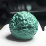 Turquoise Dragon Head